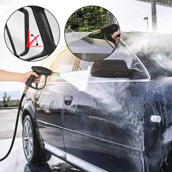 High-Pressure Water Gun with Nozzles for Car Wash