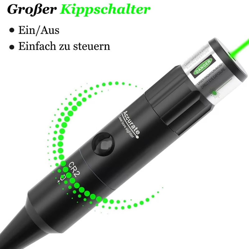 Laser-Bohrungssucher-Set für alle Kaliber