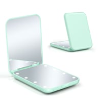 Mini LED Magnification Pocket Mirror