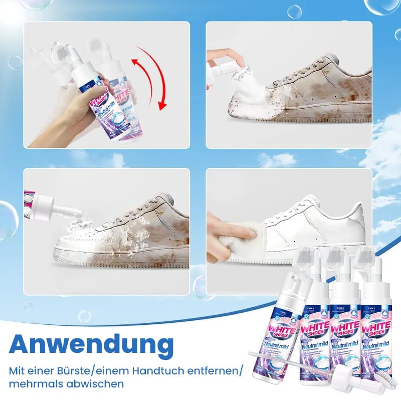 Hellt Schuhe sofort auf & macht sie weißer