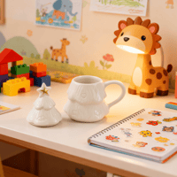 DIY Ceramic Christmas Tree Coloring Mug