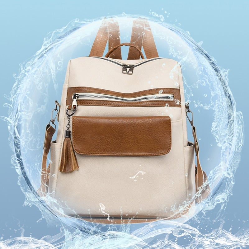 Casual Leather Bckpack