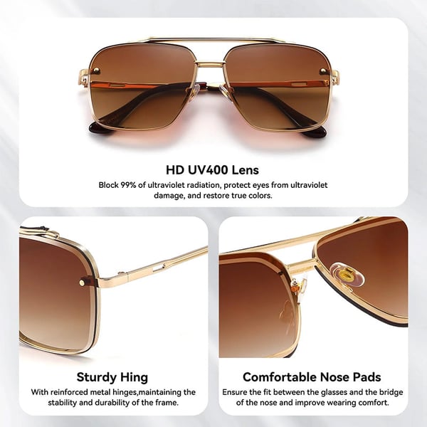 Retro Gradient Sunglasse