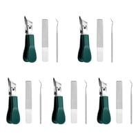 Premium 3-Piece Eagle Beak Nail Clipper Set