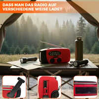 Mini Notfall-Kurbelradio