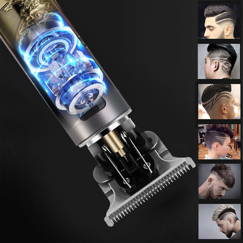 Knurled Handle Electric Hair Clipper