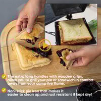 Sakerplus Double Sided Sandwich Baking Pan