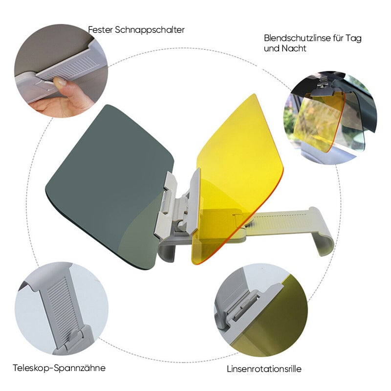 Blendfreies Auto-Windschutzscheibenvisier