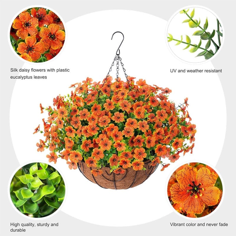 🔥Artificial Hanging Flowers for Outdoors