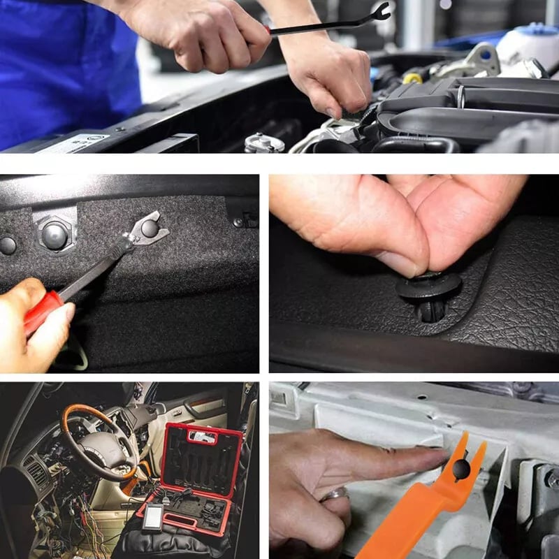 725 Teile Autoklemmen & Befestigungsentferner