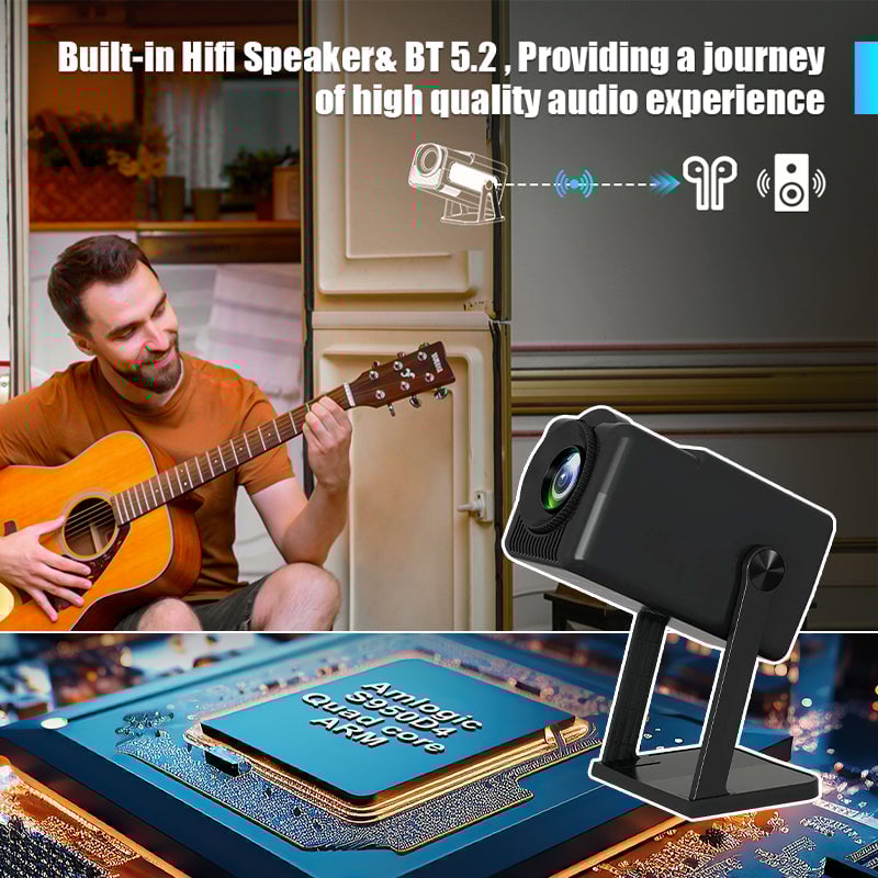Portable Mini Smart Projector