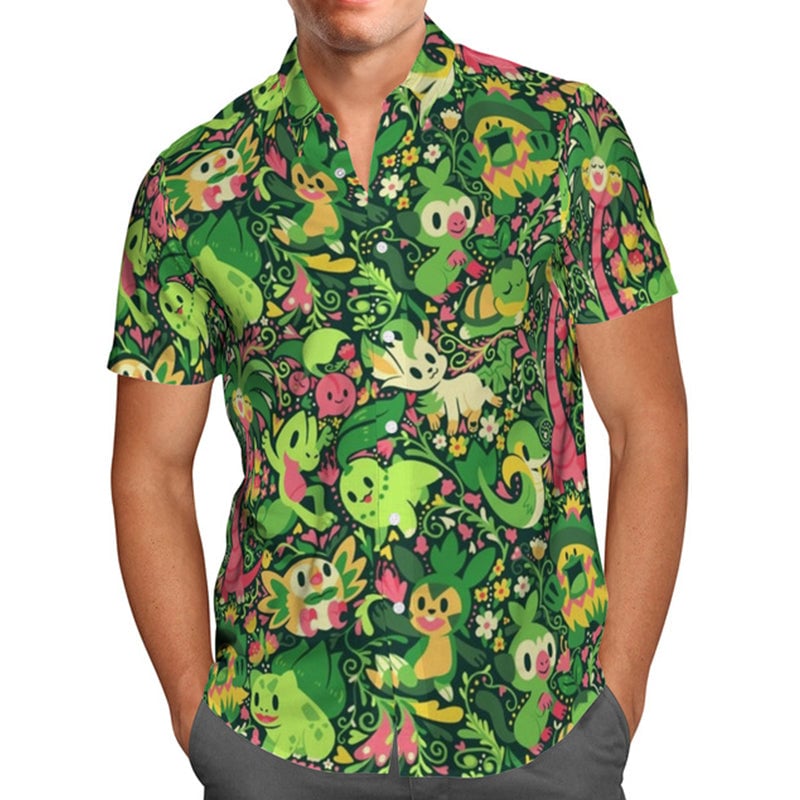 Hemd mit Hawaii-Print