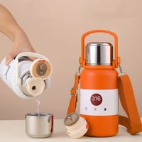 Tasse d'eau à rétention de chaleur de grand volume