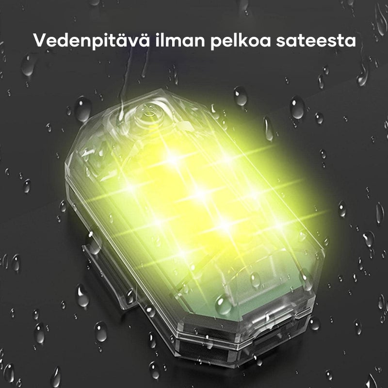 Kirkas langaton LED-strobovalo