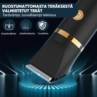 3-in-1 Sähköinen Kehokarvatrimmeri