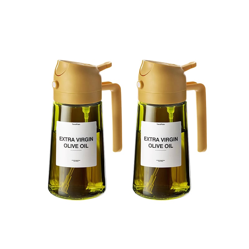 2 in 1 Glass Oil Sprayer & Dispenser