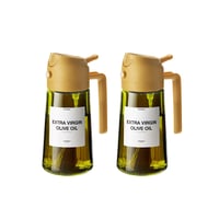 2 in 1 Glass Oil Sprayer & Dispenser