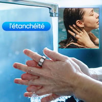 Bague intelligente Bluetooth pour la santé et de l'activité physique