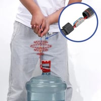 Waterdichte elektrische draadconnector voor buiten