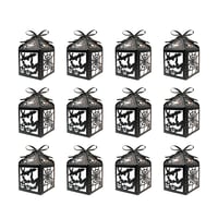 Halloween-Themed Glitter Decorative Candy Box