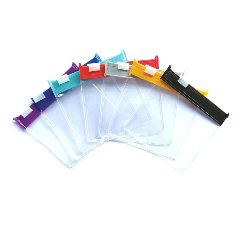 Self-sealing zipper medicine bags