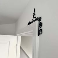 Festive Christmas Door Ornaments Decoration