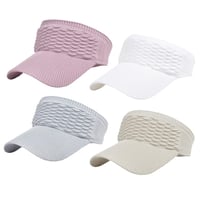 Women's High Ponytail Sun Visor Hat