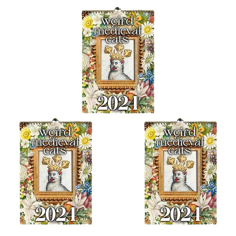 Konstig medeltida kalender 2024