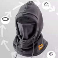 2 in 1 Trendy Versatile Hooded Hat