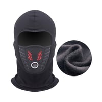 Winterliche, winddichte Thermo-Fleece-Gesichtsmaske für Radfahren und Outdoor-Sportarten.