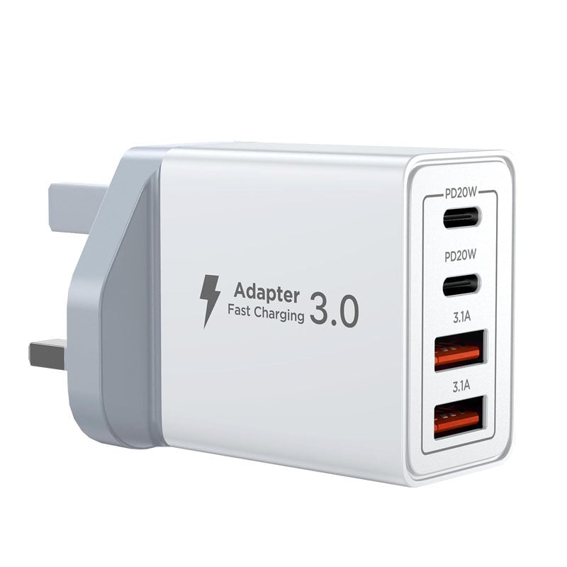 Multi-port mobile phone fast charging head