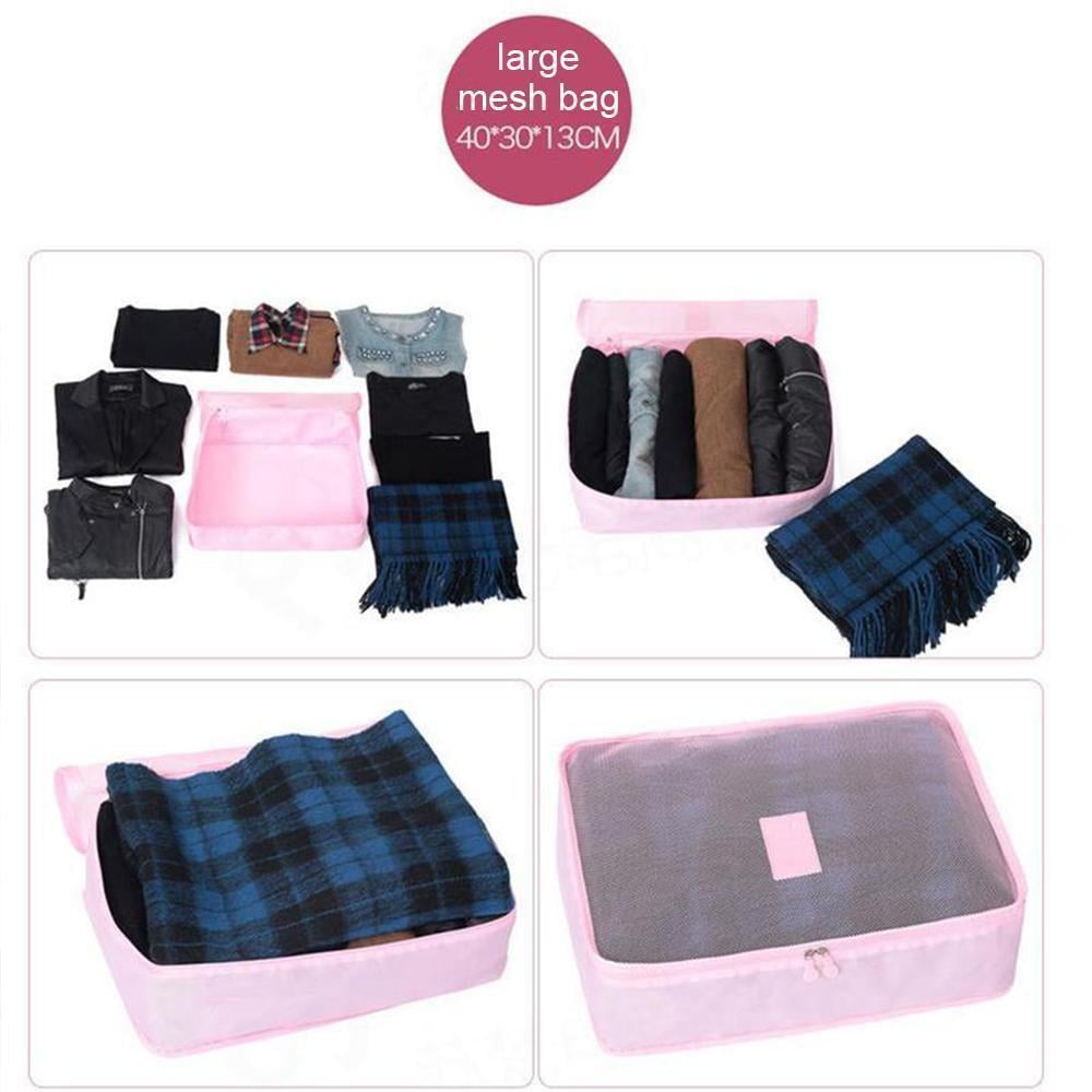Reizen kleding opbergtas ( 1 Set, 6 stuks )