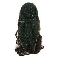 Women's Glitter Decor Head Scarf