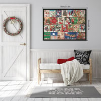 Juleadventskalender puslespill 1000 stk
