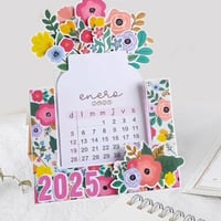 Best Christmas Gift - 2025 Bloomy Flowers Desk Calendar