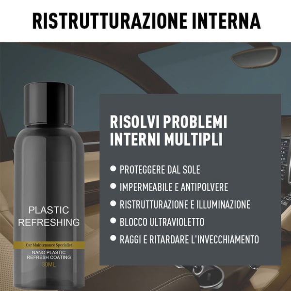 🚗Agente riparatore per plastiche auto