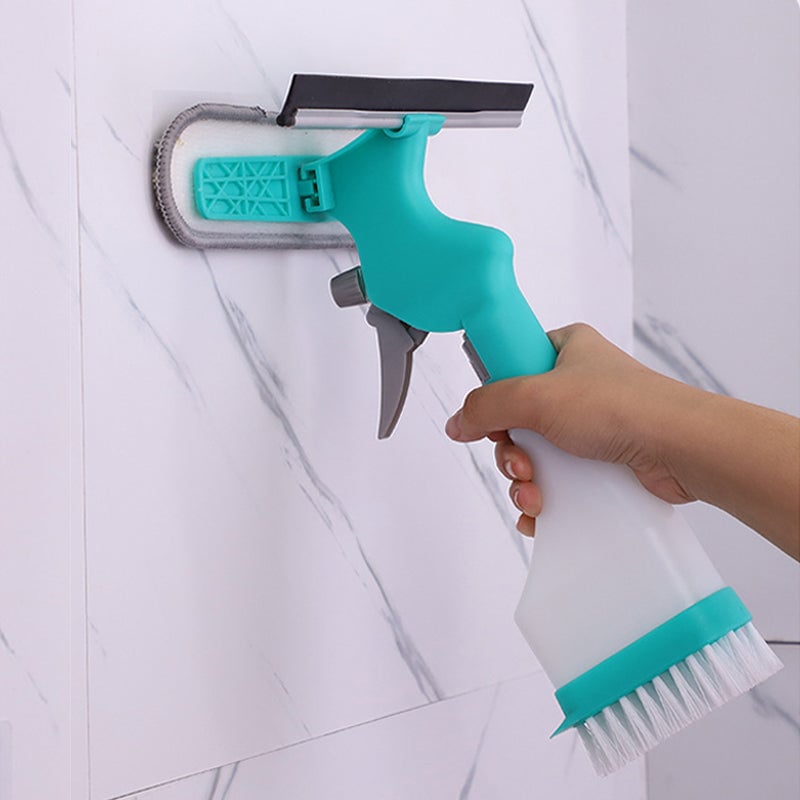 Scrape-and-Wipe Window Cleaner