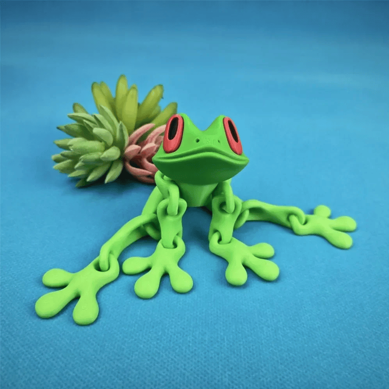3D Printed Magnetic Frog Toy