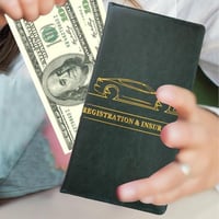 New Car Document & Card Holder
