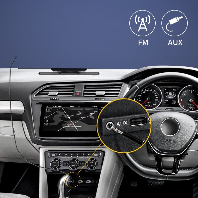 Wireless Apple CarPlay & Android Auto with Backup Camera Portable Car Stereo Radio