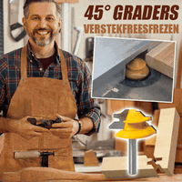 Domom 45 graden verstekfreesfrezen