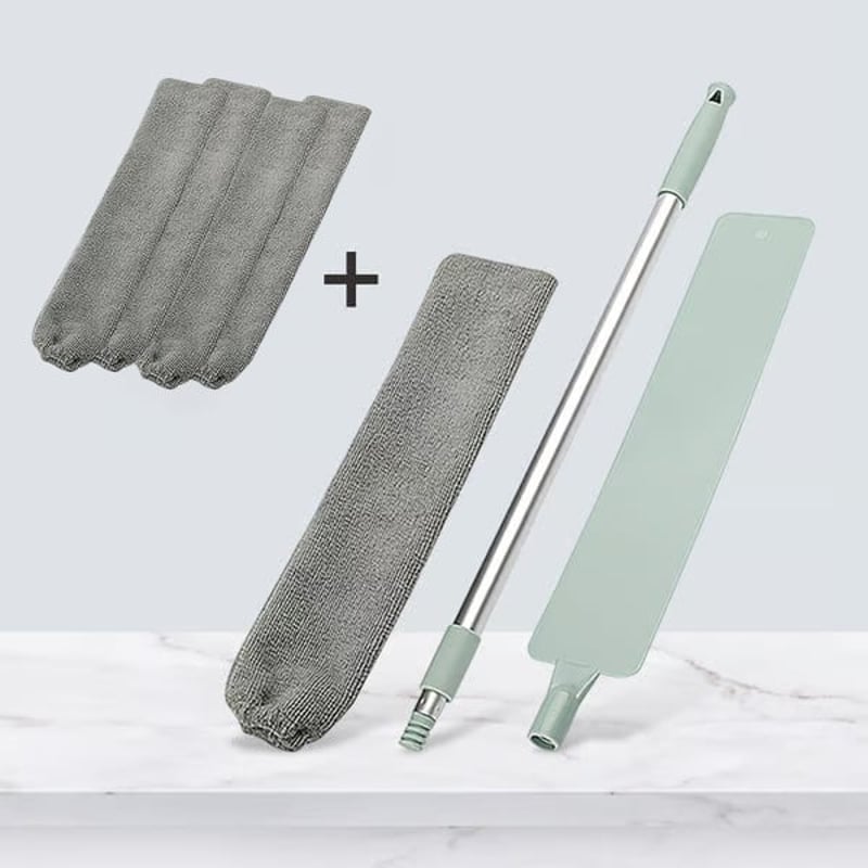 Multifunction Retractable Microfiber Dust Brush Gap Mop