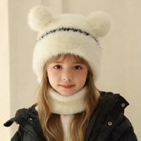 ❄️ 4-in-1 Winter Warmth Integrated Kids' Hooded Hat