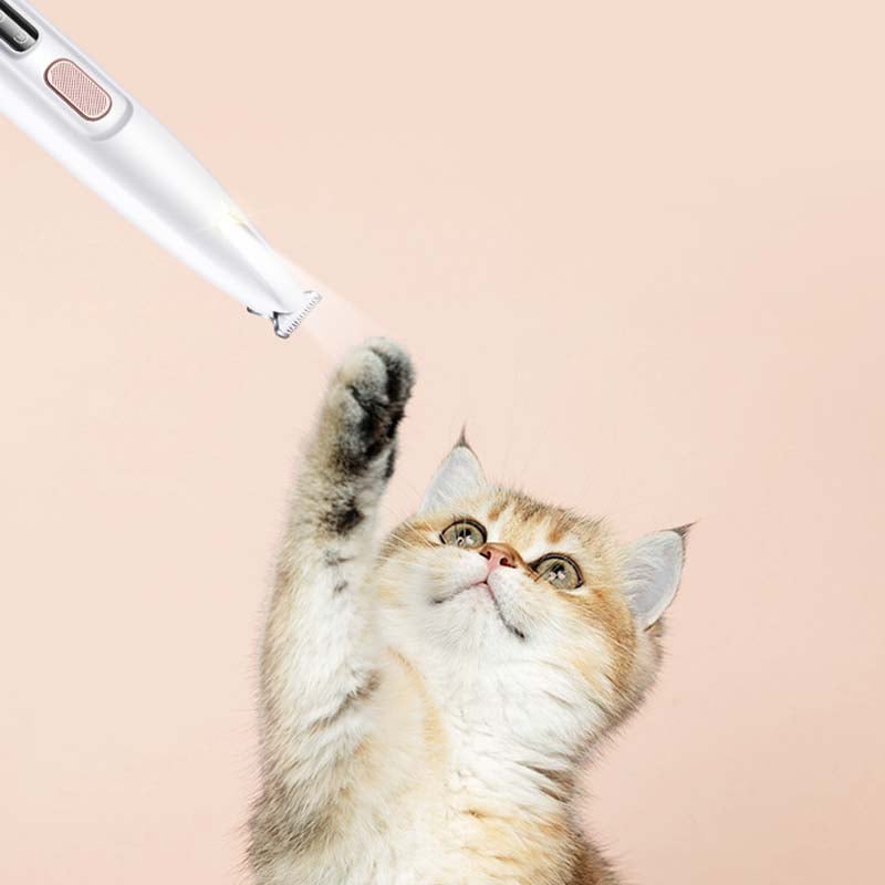 Lemmikkien hiustrimmeri LED-valolla