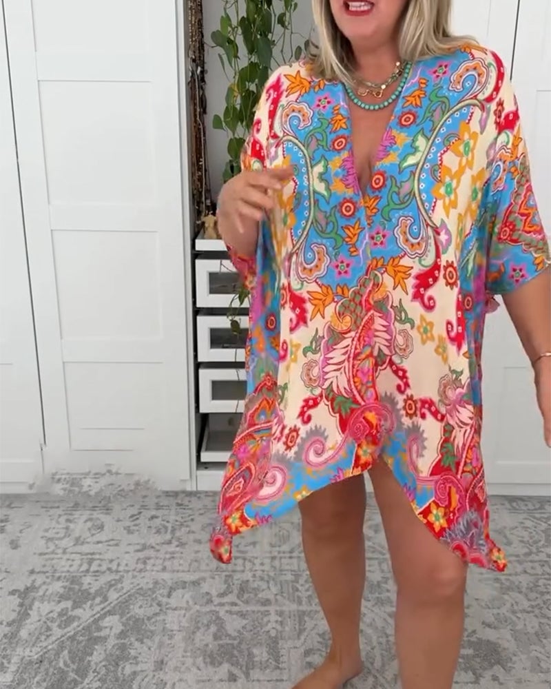 Three-Piece Holiday Swimsuit