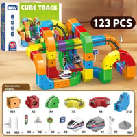 3D STEM Elektrisches Eisenbahn-Set