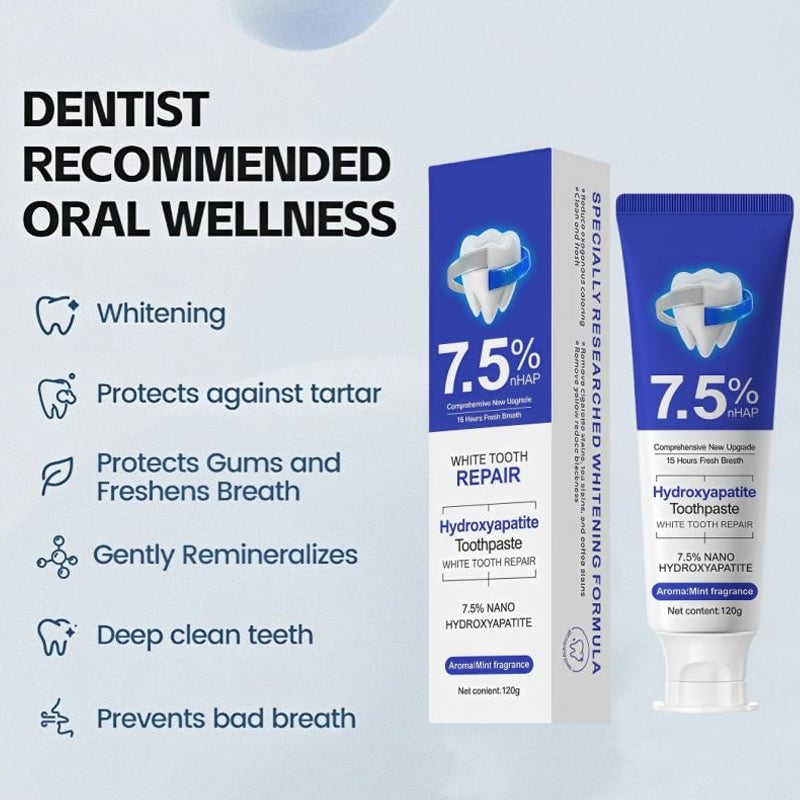 7.5% Nano Hydroxyapatite Toothpaste