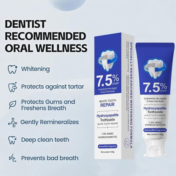 7.5% Nano Hydroxyapatite Toothpaste