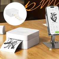 Bluetooth Tragbarer Aufkleberdrucker