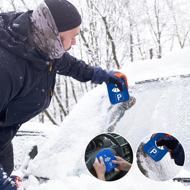 Minuteur De Stationnement Avec Grattoir À Glace